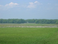 Walking Pickett's Charge at Gettysburg - the way out