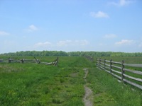 Walking Pickett's Charge at Gettysburg - the way out