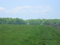 Walking Pickett's Charge at Gettysburg - the way out