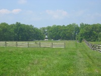 Walking Pickett's Charge at Gettysburg - the way out