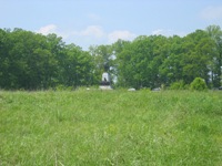 Walking Pickett's Charge at Gettysburg - the way out