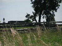 Walking Pickett's Charge at Gettysburg - the way out