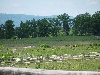 Walking Pickett's Charge at Gettysburg - the way out
