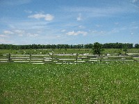 Walking Pickett's Charge at Gettysburg - the way out