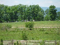 Walking Pickett's Charge at Gettysburg - the way out