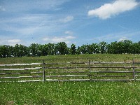 Walking Pickett's Charge at Gettysburg - the way out