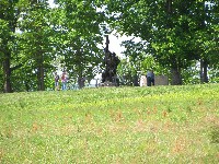 Walking Pickett's Charge at Gettysburg - the way out